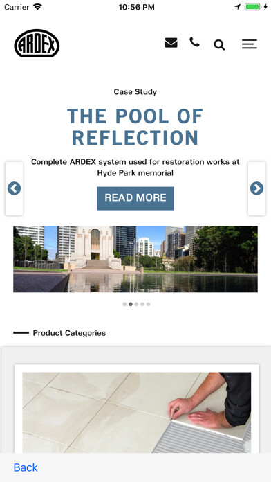 Emulate iPhone app ARDEX Australia App using MyAndroid Emulate iPhone app ARDEX Australia App using MyAndroid