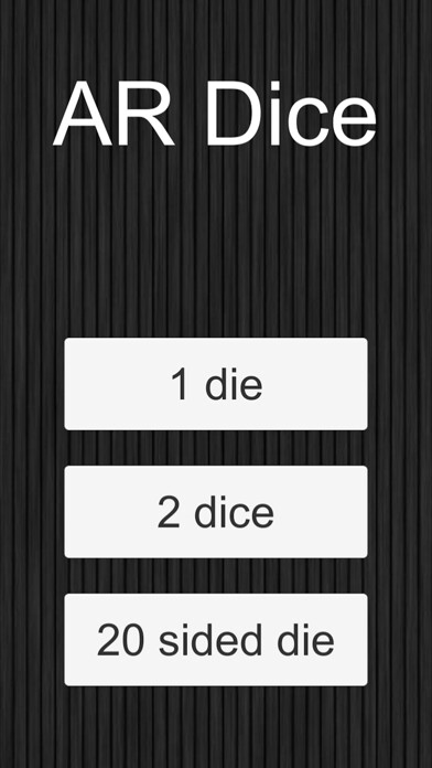 Emulate iPhone app AR Dice Roller using MyAndroid
