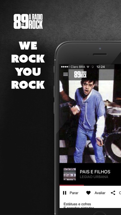 Emulate iPhone app A Rádio Rock using MyAndroid Emulate iPhone app A Rádio Rock using MyAndroid