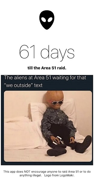 Run android online APK Area 51 Raid Countdown from MyAndroid or emulate Area 51 Raid Countdown using MyAndroid