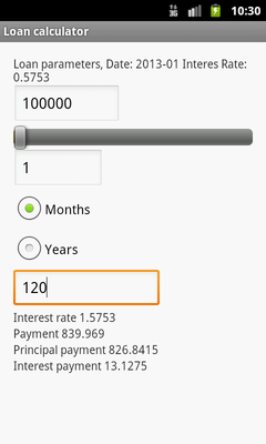 Emulate Android APK Area Financiera