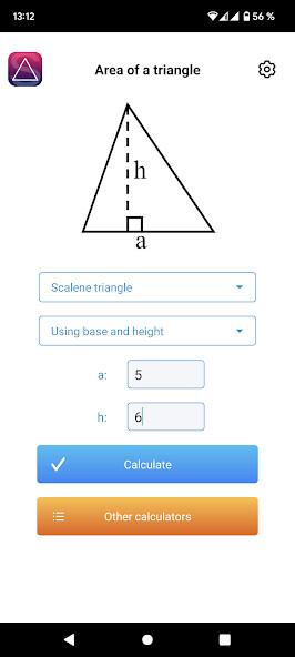 Run android online APK Area of a triangle from MyAndroid or emulate Area of a triangle using MyAndroid Run android online APK Area of a triangle from MyAndroid or emulate Area of a triangle using MyAndroid