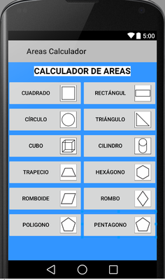 Emulate Android APK Areas Calculador Emulate Android APK Areas Calculador