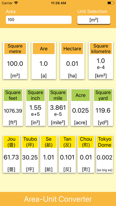 Run android online APK Area Unit Converter from MyAndroid or emulate Area Unit Converter using MyAndroid