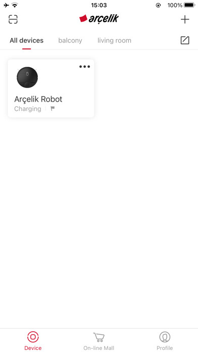 Emulate iPhone app Arçelik Robot using MyAndroid
