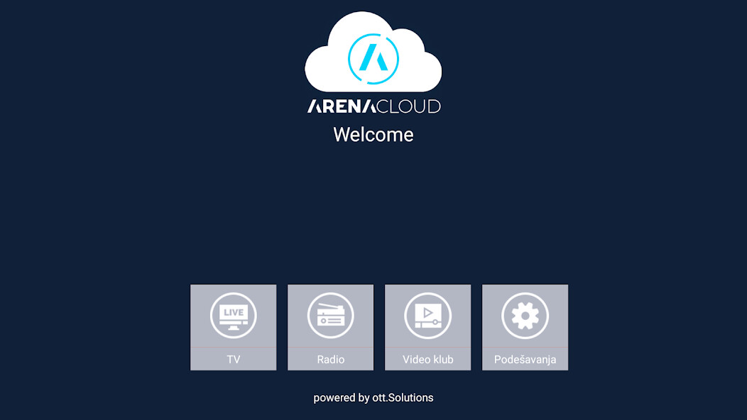 Run android online APK Arena CLOUD TV from MyAndroid or emulate Arena CLOUD TV using MyAndroid