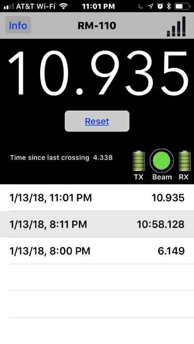 Emulate iPhone app ArenaGear Sports Timer using MyAndroid Emulate iPhone app ArenaGear Sports Timer using MyAndroid