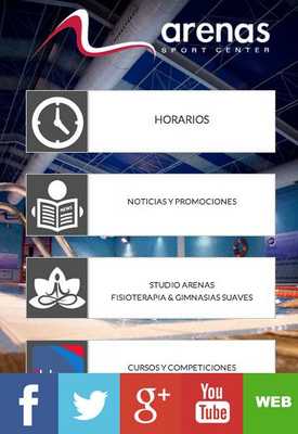Emulate Android APK Arenas Sport Center