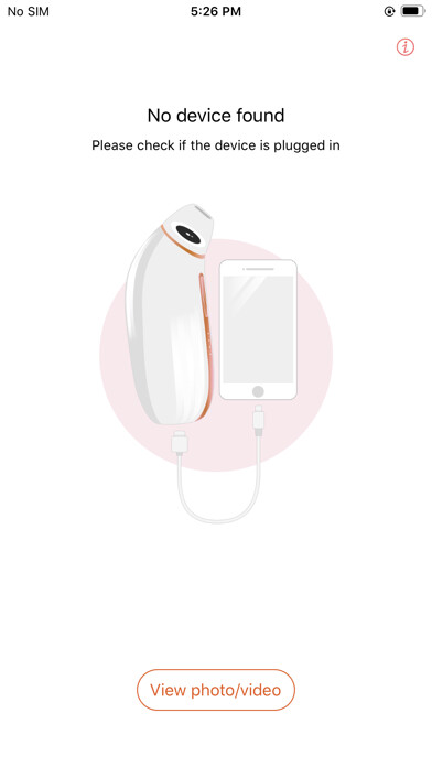 Emulate iPhone app Areti Porescope using MyAndroid
