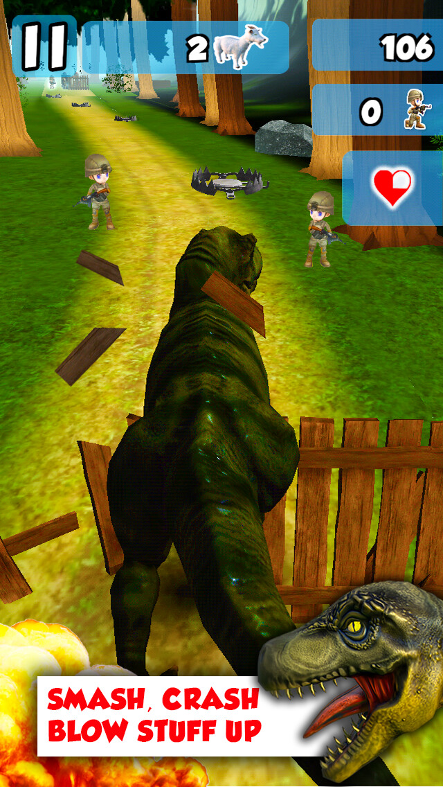 Emulate iPhone app A Rex Rampage With 3D - Dangerous Dinosaurs Walking & Run-ning to Destroy & Devour Everything! using MyAndroid Emulate iPhone app A Rex Rampage With 3D - Dangerous Dinosaurs Walking & Run-ning to Destroy & Devour Everything! using MyAndroid