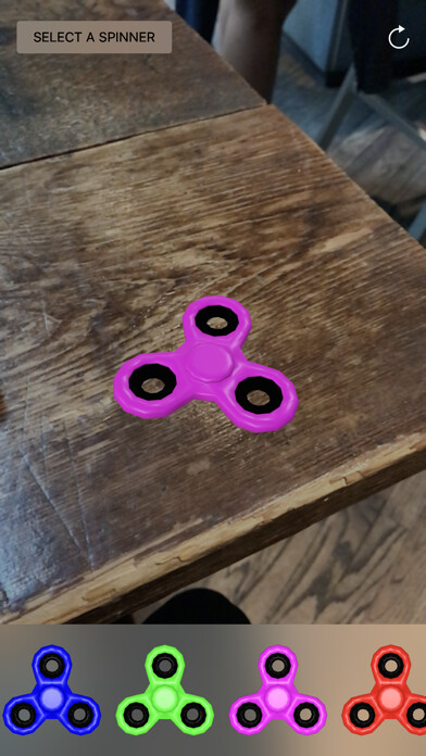 Emulate iPhone app AR Fidget Spinner using MyAndroid Emulate iPhone app AR Fidget Spinner using MyAndroid