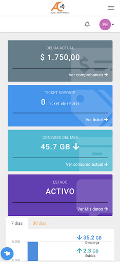 Run android online APK Arg-Com Internet from MyAndroid or emulate Arg-Com Internet using MyAndroid