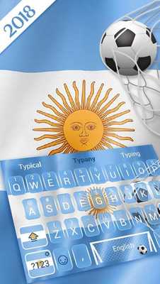 Emulate Android APK Argentina 2018 Keyboard Theme
