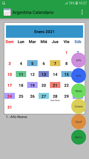 Run android online APK Argentina Calendario 2022 from MyAndroid or emulate Argentina Calendario 2022 using MyAndroid Run android online APK Argentina Calendario 2022 from MyAndroid or emulate Argentina Calendario 2022 using MyAndroid