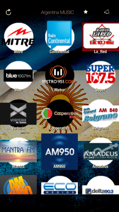 Emulate iPhone app Argentina Music ONLINE Radio from Buenos Aires using MyAndroid Emulate iPhone app Argentina Music ONLINE Radio from Buenos Aires using MyAndroid