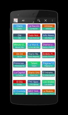 Emulate Android APK Argentina News- All Newspapers Emulate Android APK Argentina News- All Newspapers