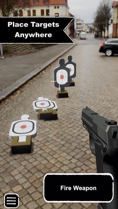 Emulate iPhone app AR GunRange using MyAndroid
