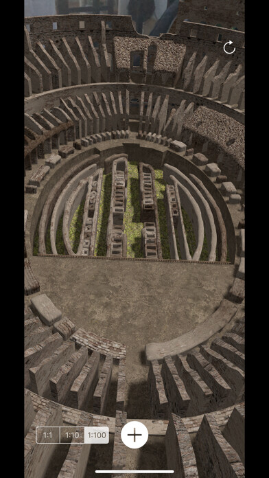 Emulate iPhone app AR History - 3D Monuments using MyAndroid