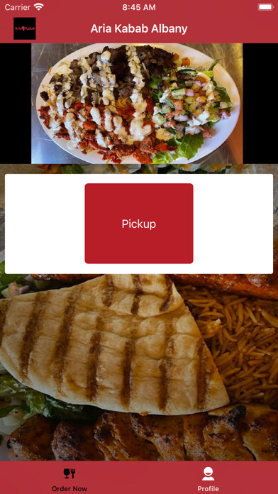 Emulate iPhone app Aria Kabab Albany using MyAndroid Emulate iPhone app Aria Kabab Albany using MyAndroid