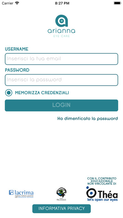 Emulate iPhone app Arianna Eye Care using MyAndroid Emulate iPhone app Arianna Eye Care using MyAndroid