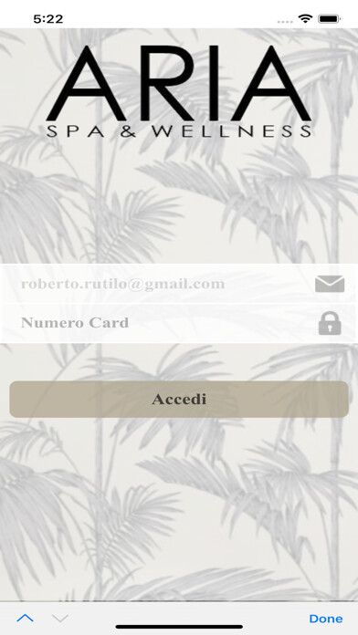 Emulate iPhone app Aria SPA e Wellness using MyAndroid Emulate iPhone app Aria SPA e Wellness using MyAndroid