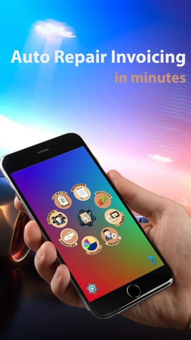 Emulate iPhone app ARI(Auto Repair Invoice) using MyAndroid