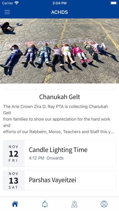 Emulate iPhone app Arie Crown Hebrew Day School using MyAndroid Emulate iPhone app Arie Crown Hebrew Day School using MyAndroid