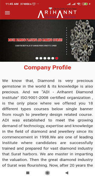 Run android online APK Arihannt Diamond Institute from MyAndroid or emulate Arihannt Diamond Institute using MyAndroid Run android online APK Arihannt Diamond Institute from MyAndroid or emulate Arihannt Diamond Institute using MyAndroid