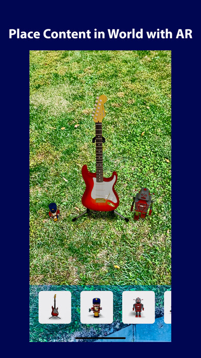 Emulate iPhone app AR Interactive Playground using MyAndroid