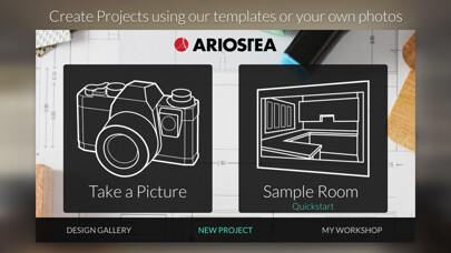 Emulate iPhone app Ariostea AR using MyAndroid