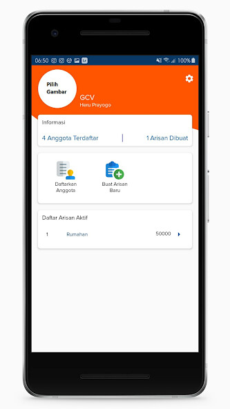 Run android online APK Arisan from MyAndroid or emulate Arisan using MyAndroid