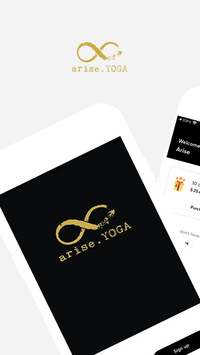Emulate iPhone app Arise Yoga using MyAndroid Emulate iPhone app Arise Yoga using MyAndroid