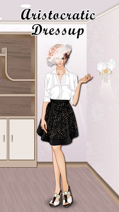 Emulate iPhone app Aristocratic Dressup: Paris. Dress up a french princess with fashion clothes. using MyAndroid Emulate iPhone app Aristocratic Dressup: Paris. Dress up a french princess with fashion clothes. using MyAndroid