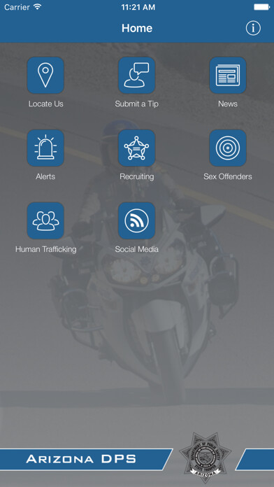 Emulate iPhone app Arizona DPS Mobile using MyAndroid Emulate iPhone app Arizona DPS Mobile using MyAndroid