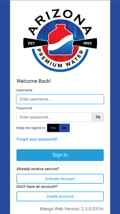 Emulate iPhone app Arizona Water using MyAndroid Emulate iPhone app Arizona Water using MyAndroid