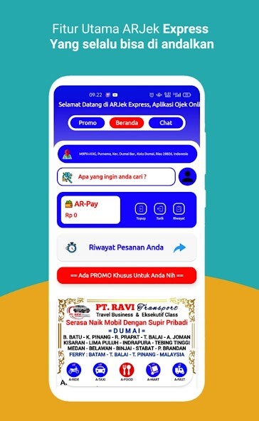 Run android online APK ARJek Express from MyAndroid or emulate ARJek Express using MyAndroid