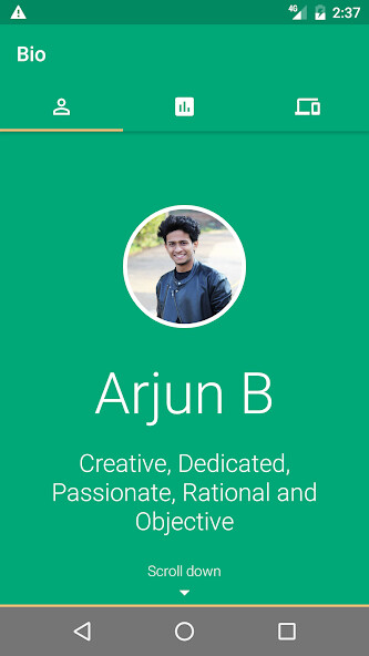 Run android online APK Arjun Biju : Portfolio from MyAndroid or emulate Arjun Biju : Portfolio using MyAndroid