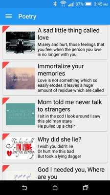 Emulate Android APK Arjuun: Love Stories  Poems