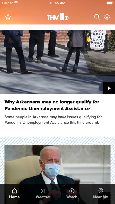 Emulate iPhone app Arkansas News from THV11 using MyAndroid Emulate iPhone app Arkansas News from THV11 using MyAndroid