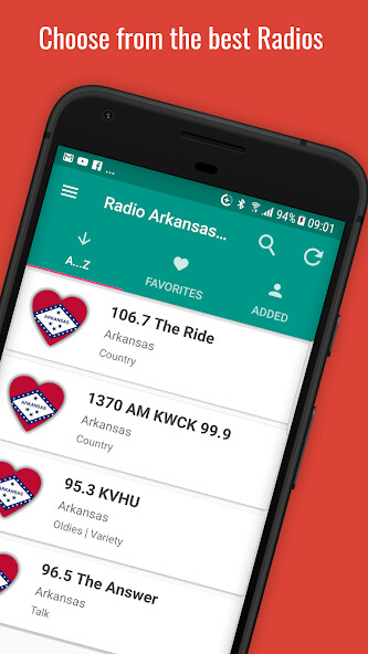 Run android online APK Arkansas Radio from MyAndroid or emulate Arkansas Radio using MyAndroid