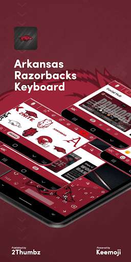 Run android online APK Arkansas Razorbacks Keyboard from MyAndroid or emulate Arkansas Razorbacks Keyboard using MyAndroid