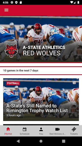 Run android online APK Arkansas State Athletics from MyAndroid or emulate Arkansas State Athletics using MyAndroid