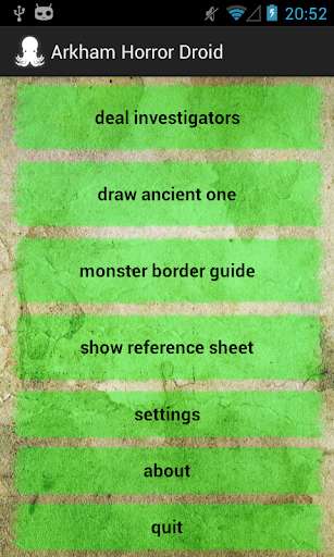 Emulate Android APK Arkham Horror Droid Emulate Android APK Arkham Horror Droid