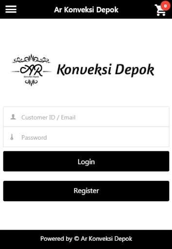 Run android online APK Ar Konveksi Depok from MyAndroid or emulate Ar Konveksi Depok using MyAndroid