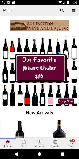 Run android online APK Arlington Wine from MyAndroid or emulate Arlington Wine using MyAndroid