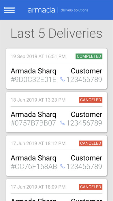 Emulate iPhone app Armada Driver using MyAndroid