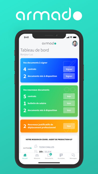 Emulate iPhone app Armado using MyAndroid