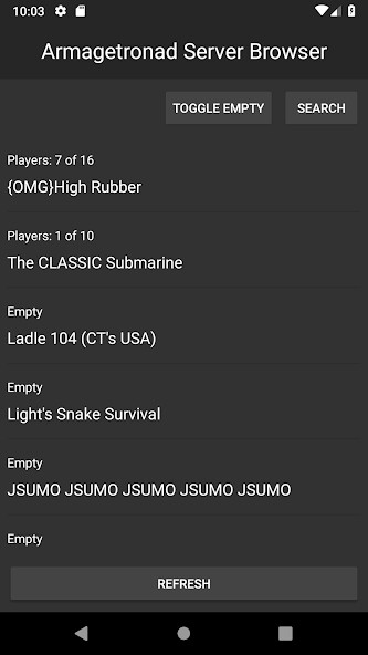 Run android online APK Armagetronad Server Browser from MyAndroid or emulate Armagetronad Server Browser using MyAndroid Run android online APK Armagetronad Server Browser from MyAndroid or emulate Armagetronad Server Browser using MyAndroid
