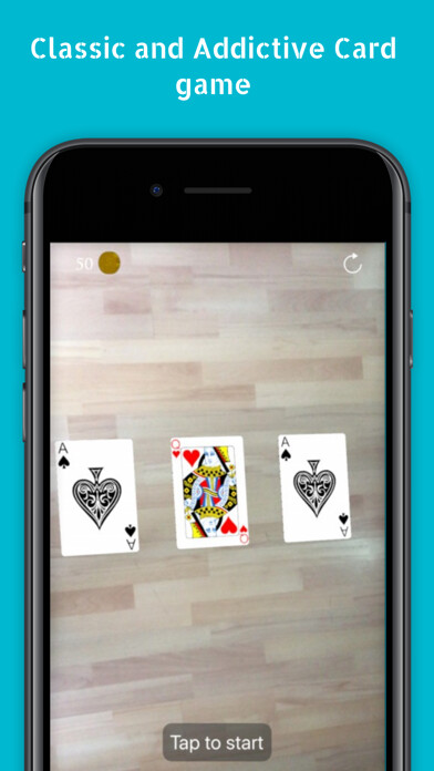 Emulate iPhone app AR Magic 3 Card Monte Party using MyAndroid Emulate iPhone app AR Magic 3 Card Monte Party using MyAndroid