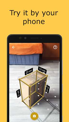 Emulate AR measure - Automatic augmented reality measuring from MyAndroid or run AR measure - Automatic augmented reality measuring using MyAndroid